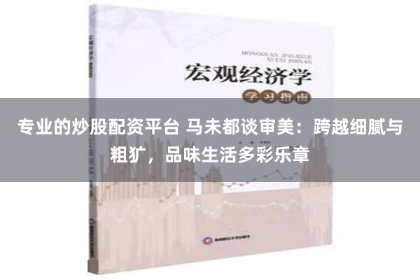 专业的炒股配资平台 马未都谈审美：跨越细腻与粗犷，品味生活多彩乐章