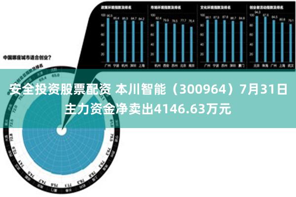 安全投资股票配资 本川智能（300964）7月31日主力资金净卖出4146.63万元